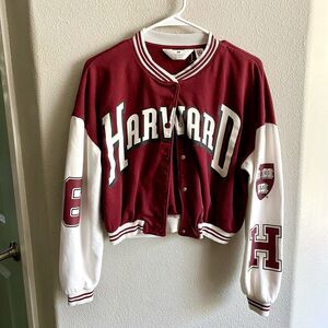 Varsity Jacket Harvard H&M Girl Size 16/18- XL Logo Rory Gilmore Girls